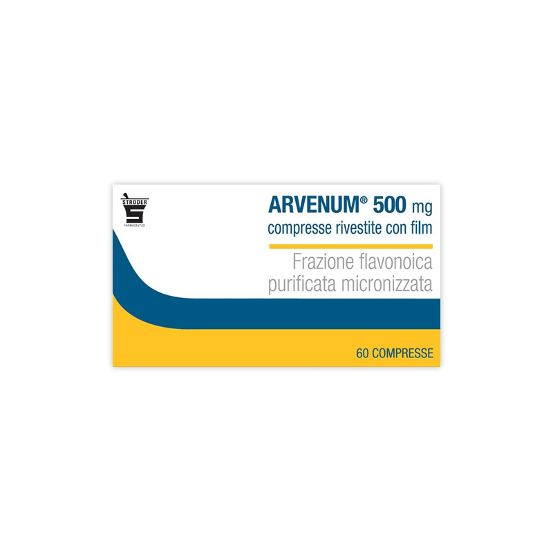 ARVENUM*60CPR RIV 500MG ARVENUM*60CPR RIV 500MG