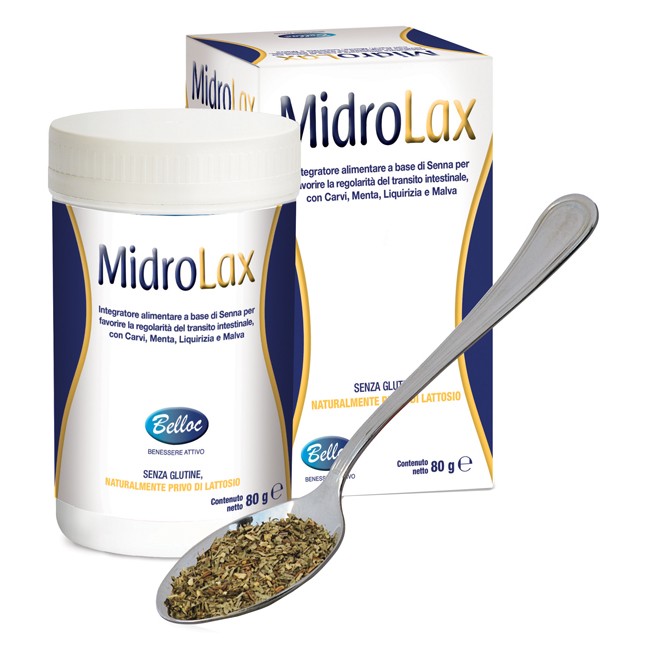 Barattolo da 80 gr di Midrolax, integratore contro la stitichezza. Barattolo da 80 gr di Midrolax, integratore contro la stitichezza.
