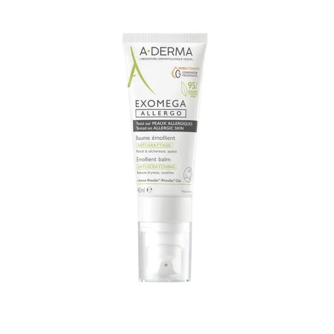 EXOMEGA ALLERGO CS BALSAMO EMOLLIENTE ANTI-PRURITO 40 ML EXOMEGA ALLERGO CS BALSAMO EMOLLIENTE ANTI-PRURITO 40 ML