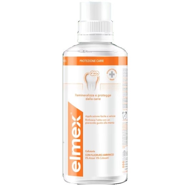 ELMEX PROTEZIONE CARIE COLLUTORIO SPECIAL PACK 400 ML + 100 ML ELMEX PROTEZIONE CARIE COLLUTORIO SPECIAL PACK 400 ML + 100 ML