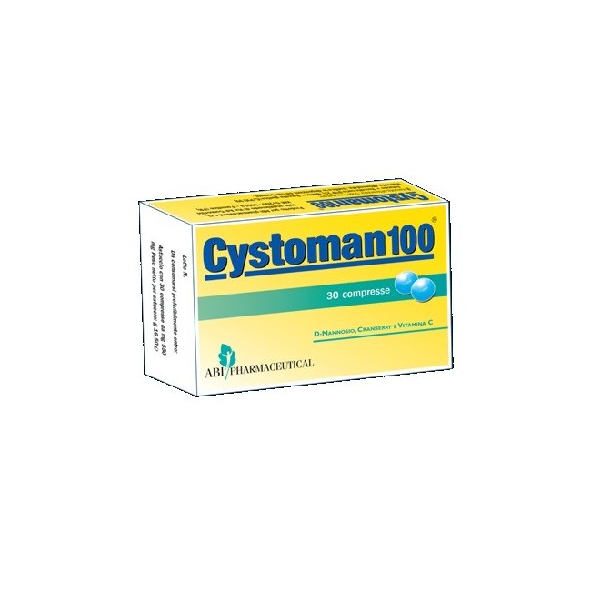 CYSTOMAN 100 30 COMPRESSE CYSTOMAN 100 30 COMPRESSE