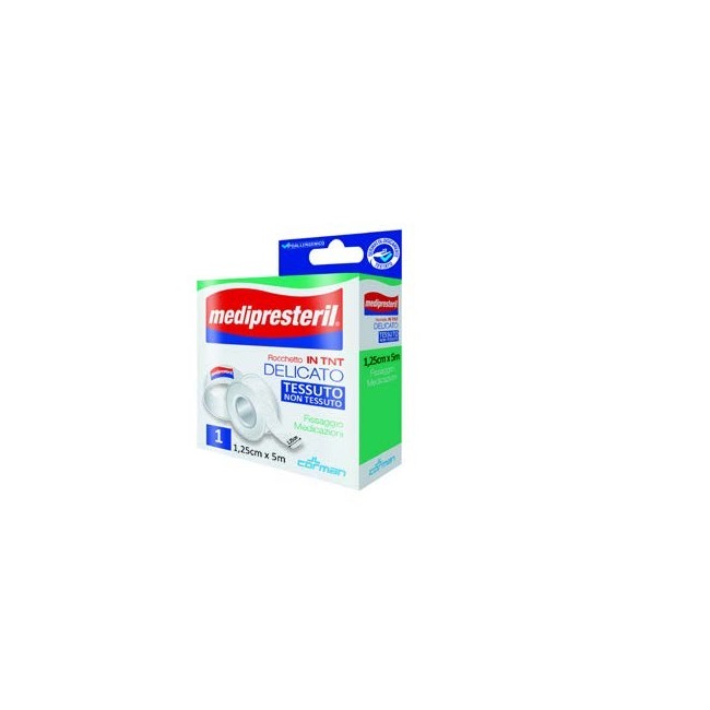 Cerotto In Rocchetto Tnt Medipresteril Delicato M5x1,25cm Cerotto In Rocchetto Tnt Medipresteril Delicato M5x1,25cm