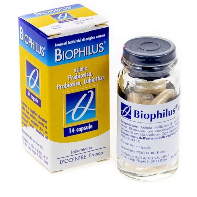 BIOPHILUS FERMENTI LATTICI 14 CAPSULE BIOPHILUS FERMENTI LATTICI 14 CAPSULE