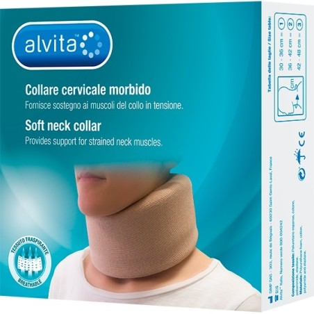 Collare Cervicale Alvita Morbido 2 Collare Cervicale Alvita Morbido 2