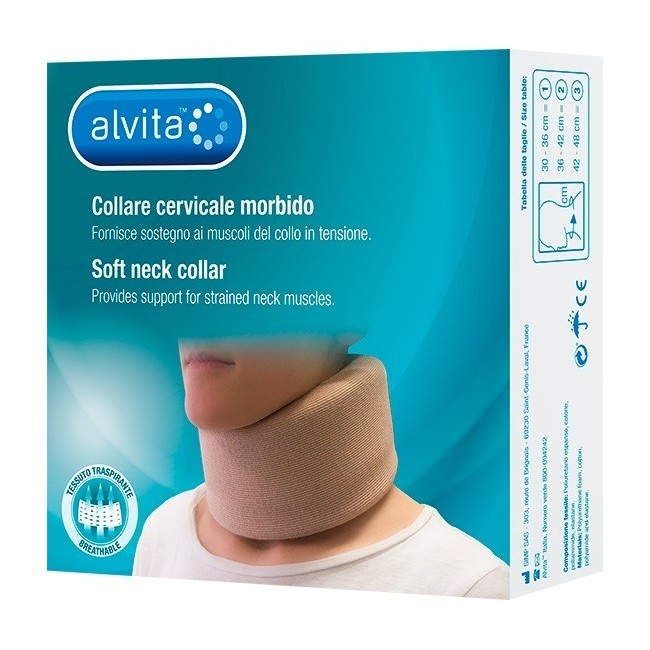 COLLARE CERVICALE ALVITA MORBIDO 1 COLLARE CERVICALE ALVITA MORBIDO 1