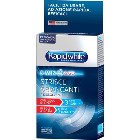 Rapid White Kit Strisce Sbiancanti 8 Pezzi Rapid White Kit Strisce Sbiancanti 8 Pezzi