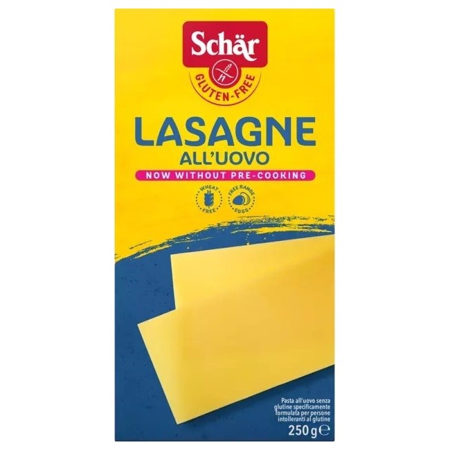Schar Pasta Lasagne 250 G Schar Pasta Lasagne 250 G