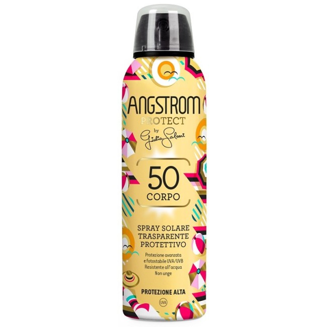 Angstrom Spray Solare Trasparente Senza Residui Spf 50+ 200 ml Angstrom Spray Solare Trasparente Senza Residui Spf 50+ 200 ml