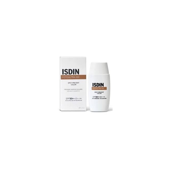 Isdin FOTOULTRA100 SPOT PREVENT COLOR 50+ 50 ML Isdin FOTOULTRA100 SPOT PREVENT COLOR 50+ 50 ML