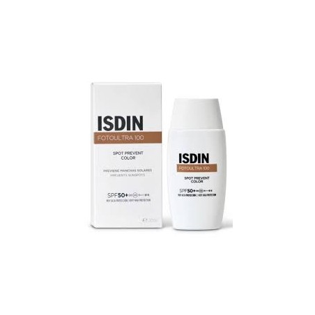 Isdin FOTOULTRA100 SPOT PREVENT COLOR 50+ 50 ML Isdin FOTOULTRA100 SPOT PREVENT COLOR 50+ 50 ML