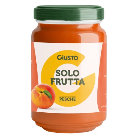 Farmafood Giusto Solo Frutta Confettura Pesche 220 G Farmafood Giusto Solo Frutta Confettura Pesche 220 G