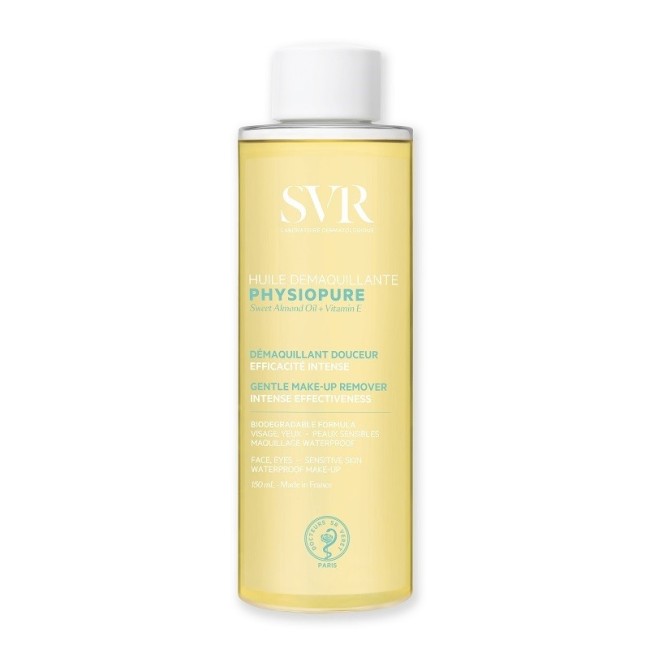 Flacone da 150 Ml di Svr Physiopure olio struccante purificante idratante. Flacone da 150 Ml di Svr Physiopure olio struccante purificante idratante.