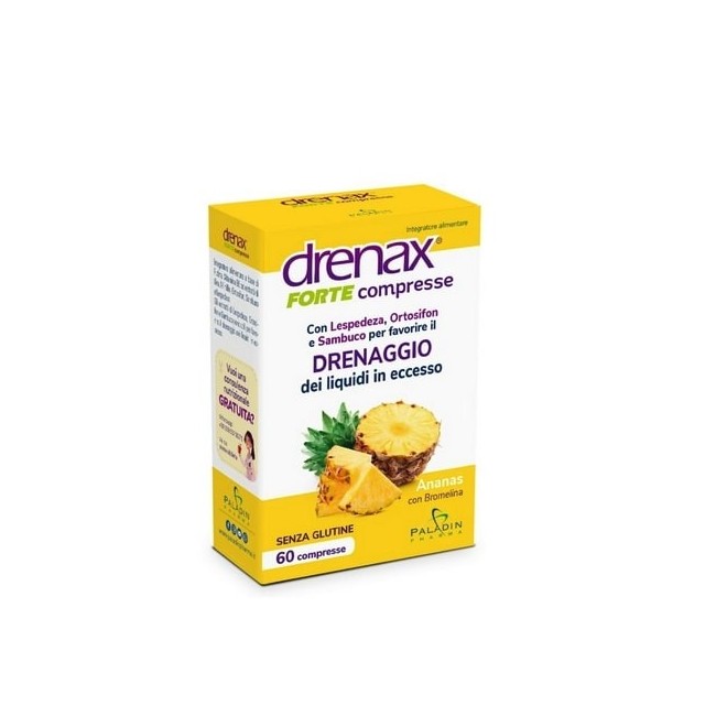 DRENAX FORTE ANANAS 60 COMPRESSE DRENAX FORTE ANANAS 60 COMPRESSE