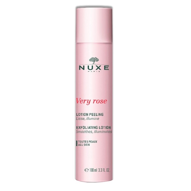 Flacone da 150 ml di Nuxe Very Rose Lozione Peeling