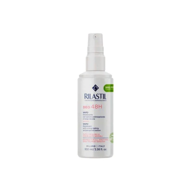 Rilastil Deo Vapo 48h Deodorante senza profumo 100 ml Rilastil Deo Vapo 48h Deodorante senza profumo 100 ml