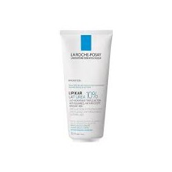 Confezione da 200 ml di La Roche Posay Lipikar Urea 10% Latte Idratante Anti-Secchezza.