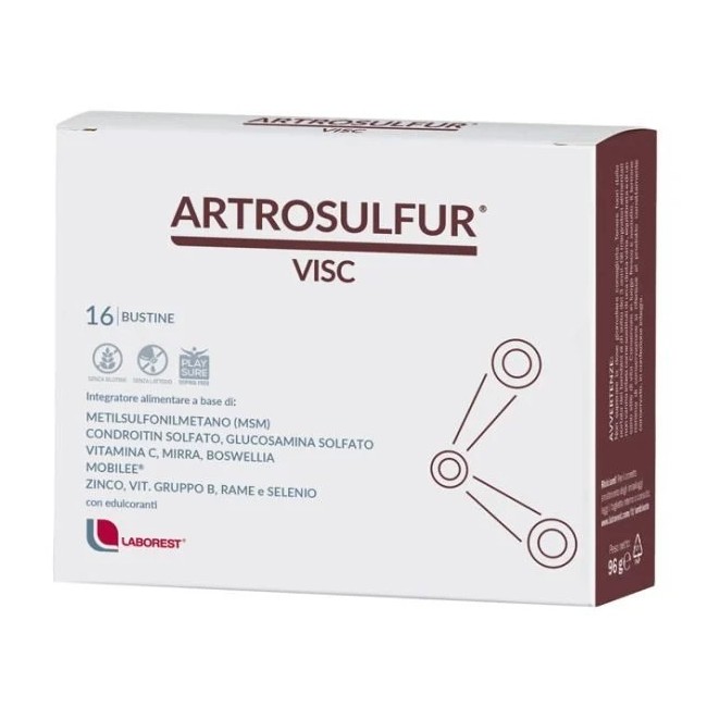 Artrosulfur Visc Integratore Per Benessere Articolazioni 16 Bustine Artrosulfur Visc Integratore Per Benessere Articolazioni 16 Bustine