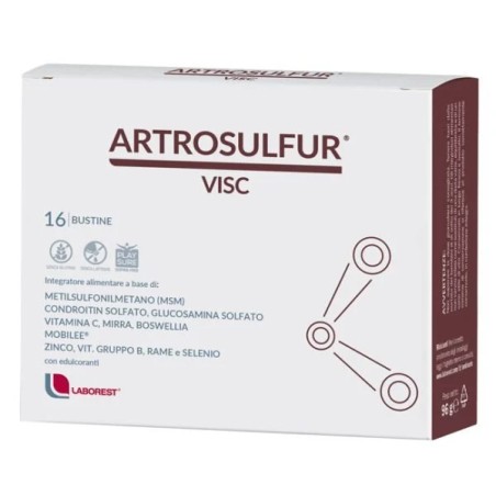 Artrosulfur Visc Integratore Per Benessere Articolazioni 16 Bustine Artrosulfur Visc Integratore Per Benessere Articolazioni 16 Bustine