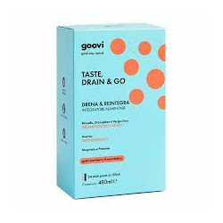 Goovi Taste Drain & Go Drenante gusto cranberry e mandarino 24 stick da 20ml