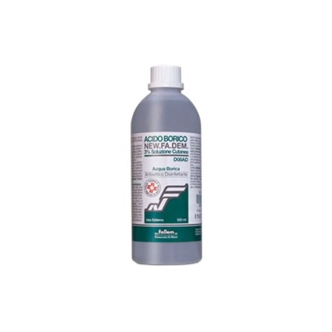 ACIDO BORICO NEW F*3% FL 500ML ACIDO BORICO NEW F*3% FL 500ML