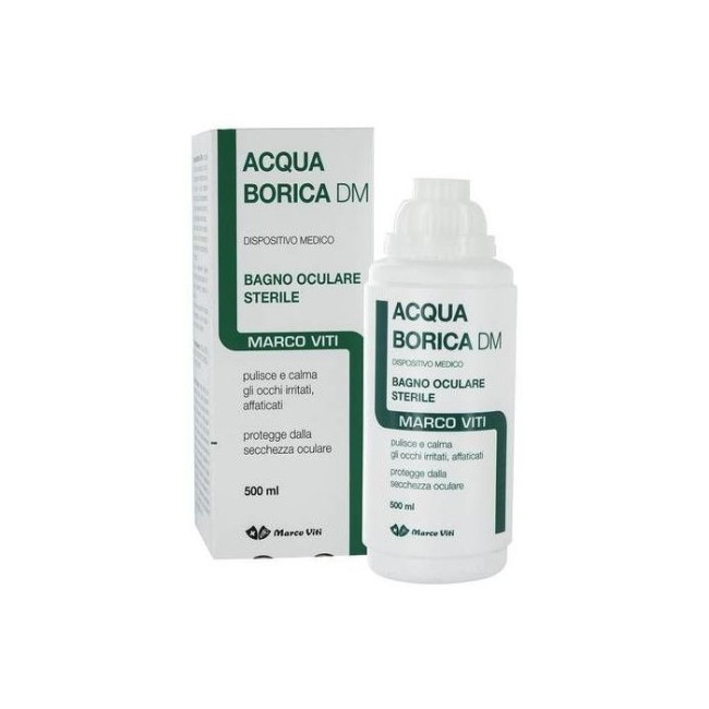 ACQUA BORICA PER BAGNO OCULARE STERILE 500 ML ACQUA BORICA PER BAGNO OCULARE STERILE 500 ML