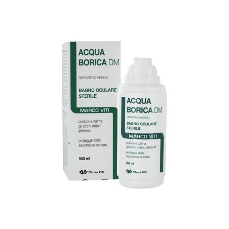 ACQUA BORICA PER BAGNO OCULARE STERILE 500 ML ACQUA BORICA PER BAGNO OCULARE STERILE 500 ML