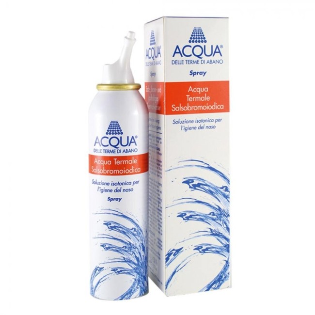 ACQUA DELLE TERME DI ABANO ISOTONICA SPRAY IRRIGAZIONE NASALE 125 ML ACQUA DELLE TERME DI ABANO ISOTONICA SPRAY IRRIGAZIONE NASALE 125 ML