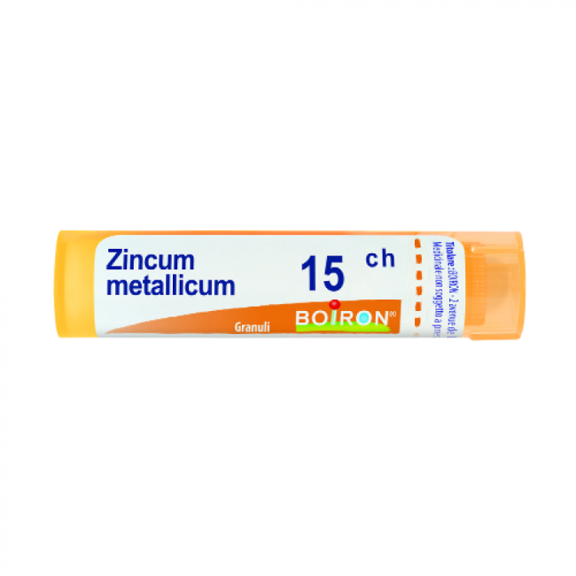 Boiron ZINCUM METALLICUM*15CH 80GR 4G Boiron ZINCUM METALLICUM*15CH 80GR 4G