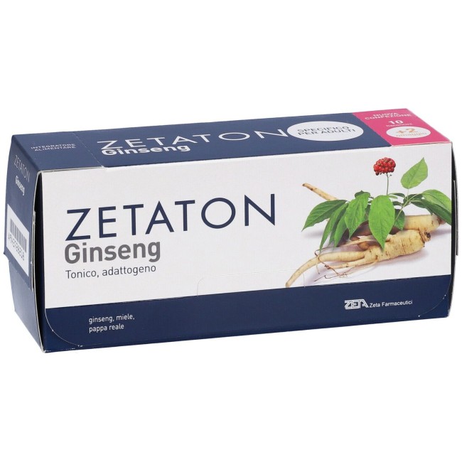 ZETATON GINSENG 12 FIALE X 10 ML
