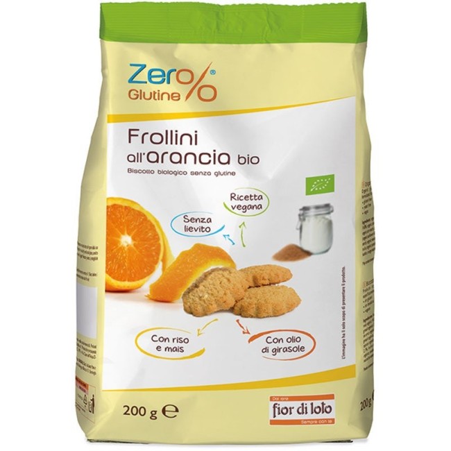 ZER%GLUTINE FROLLINI ALL'ARANCIA 200 G ZER%GLUTINE FROLLINI ALL'ARANCIA 200 G
