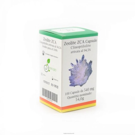 ZEOLITE 100 CAPSULE 91,8 G ZEOLITE CLINOPTILOLITE