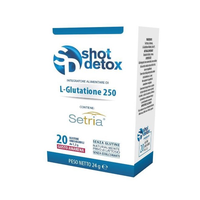 Agf Enterprises Di G. Foletto Shot Detox Amarena 20 Stick Da 1,2 G L'uno Agf Enterprises Di G. Foletto Shot Detox Amarena 20 Stick Da 1,2 G L'uno