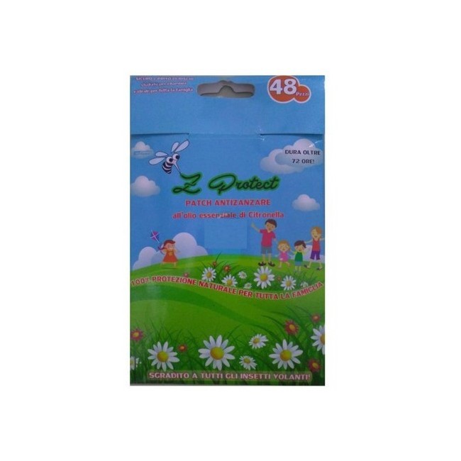 Z PROTECT PATCH ANTIZANZARE IN TESSUTO NON TESSUTO 48 PEZZI Z PROTECT PATCH ANTIZANZARE IN TESSUTO NON TESSUTO 48 PEZZI