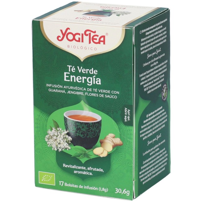 YOGITEA VERDE ENERGIA INTERIORE BIO 30,3 G YOGITEA VERDE ENERGIA INTERIORE BIO 30,3 G