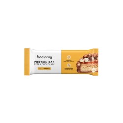 Foodspring Barretta Extra Cioccolato Al Caramello 45 Grammi Foodspring Barretta Extra Cioccolato Al Caramello 45 Grammi