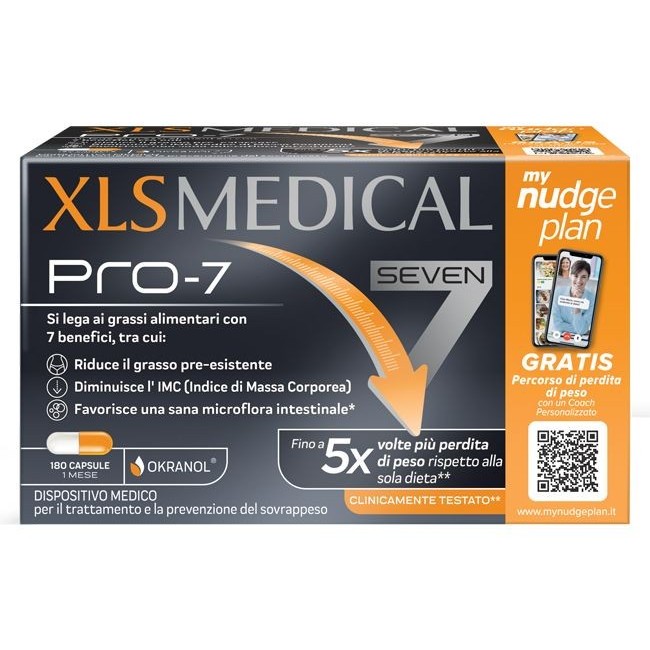 Confezione da 180 capsule taglio prezzo di Xls Medical Pro 7 trattamento per perdere peso. Confezione da 180 capsule taglio prezzo di Xls Medical Pro 7 trattamento per perdere peso.