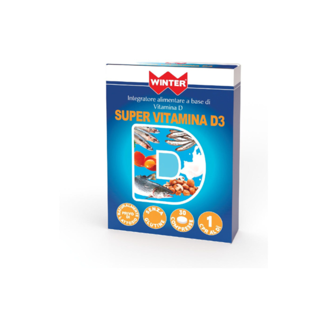 WINTER SUPER VITAMINA D3 30 COMPRESSE WINTER SUPER VITAMINA D3 30 COMPRESSE
