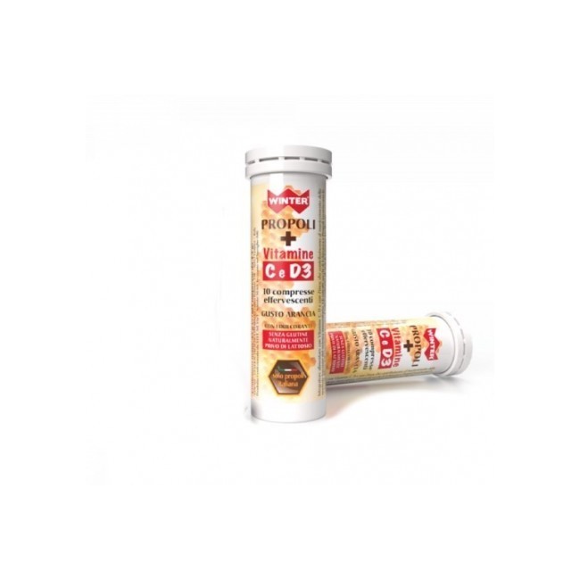 WINTER PROPOLI+VIT C/D3 10 COMPRESSE WINTER PROPOLI+VIT C/D3 10 COMPRESSE