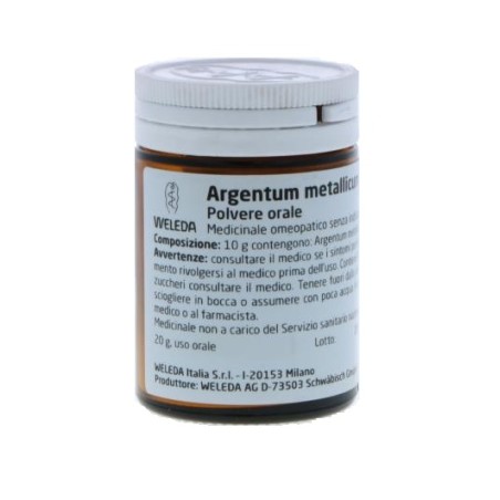 WELEDA ARGENTUM METALLICUM D6 TRITURATION 20 G