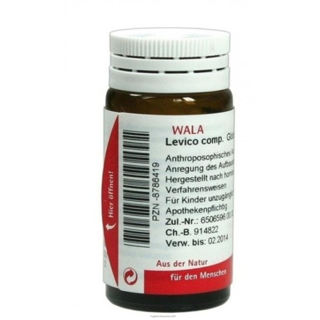 WALA LEVICO COMPOSITUM GLOBULI 20 G WALA LEVICO COMPOSITUM GLOBULI 20 G