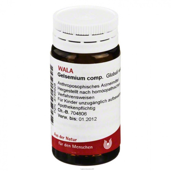 WALA GELSEMIUM COMPOSITUM GLOBULI 20 G WALA GELSEMIUM COMPOSITUM GLOBULI 20 G