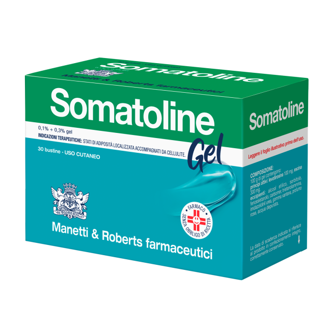 Confezione da 30 Bustine di Somatoline Gel Cutaneo Anti-cellulite Confezione da 30 Bustine di Somatoline Gel Cutaneo Anti-cellulite