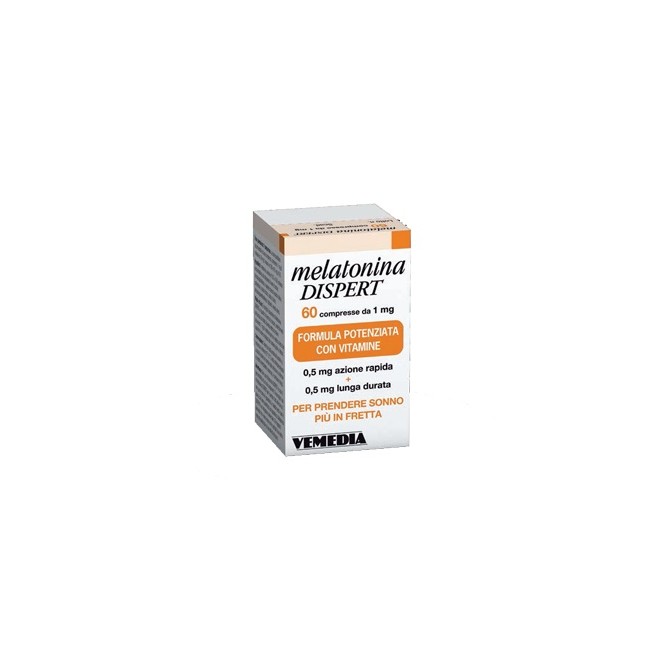 MELATONINA DISPERT 1MG DI MELATONINA 60 COMPRESSE MELATONINA DISPERT 1MG DI MELATONINA 60 COMPRESSE
