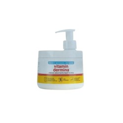 Vitamindermina Crema Idratante Restitutiva Dispenser 400 Ml