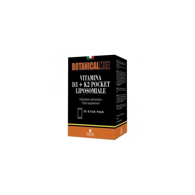 VITAMINA D3+K2 LIPOSOMIALE POCKET 20 STICK VITAMINA D3+K2 LIPOSOMIALE POCKET 20 STICK