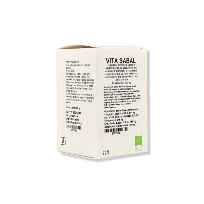 VITA SABAL 60 CAPSULE VITA SABAL 60 CAPSULE