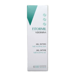 Tubo da 30 ml di Vidermina Fitormil Gel Intimo, prodotto per secchezza vaginale.