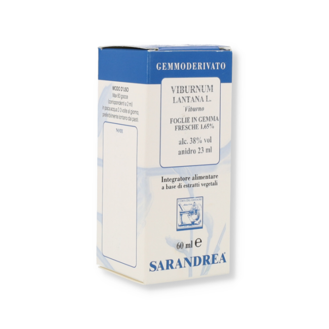 VIBURNUM LANTANA 60 ML MACERATO GLICERICO VIBURNUM LANTANA 60 ML MACERATO GLICERICO