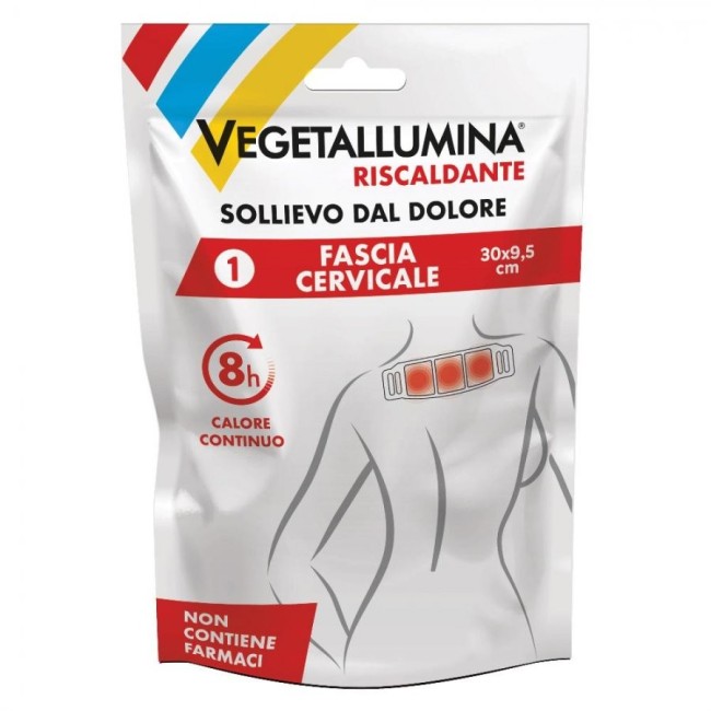VEGETALLUMINA FASCIA CERVICALE RISCALDANTE 1 PEZZO VEGETALLUMINA FASCIA CERVICALE RISCALDANTE 1 PEZZO