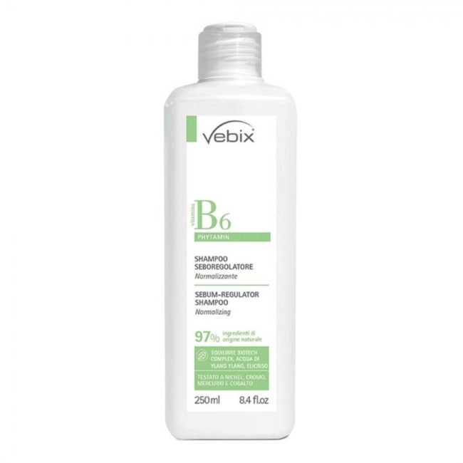 VEBIX PHYTAMIN SHAMPOO SEBOREGOLATORE NORMALIZZANTE 250 ML VEBIX PHYTAMIN SHAMPOO SEBOREGOLATORE NORMALIZZANTE 250 ML